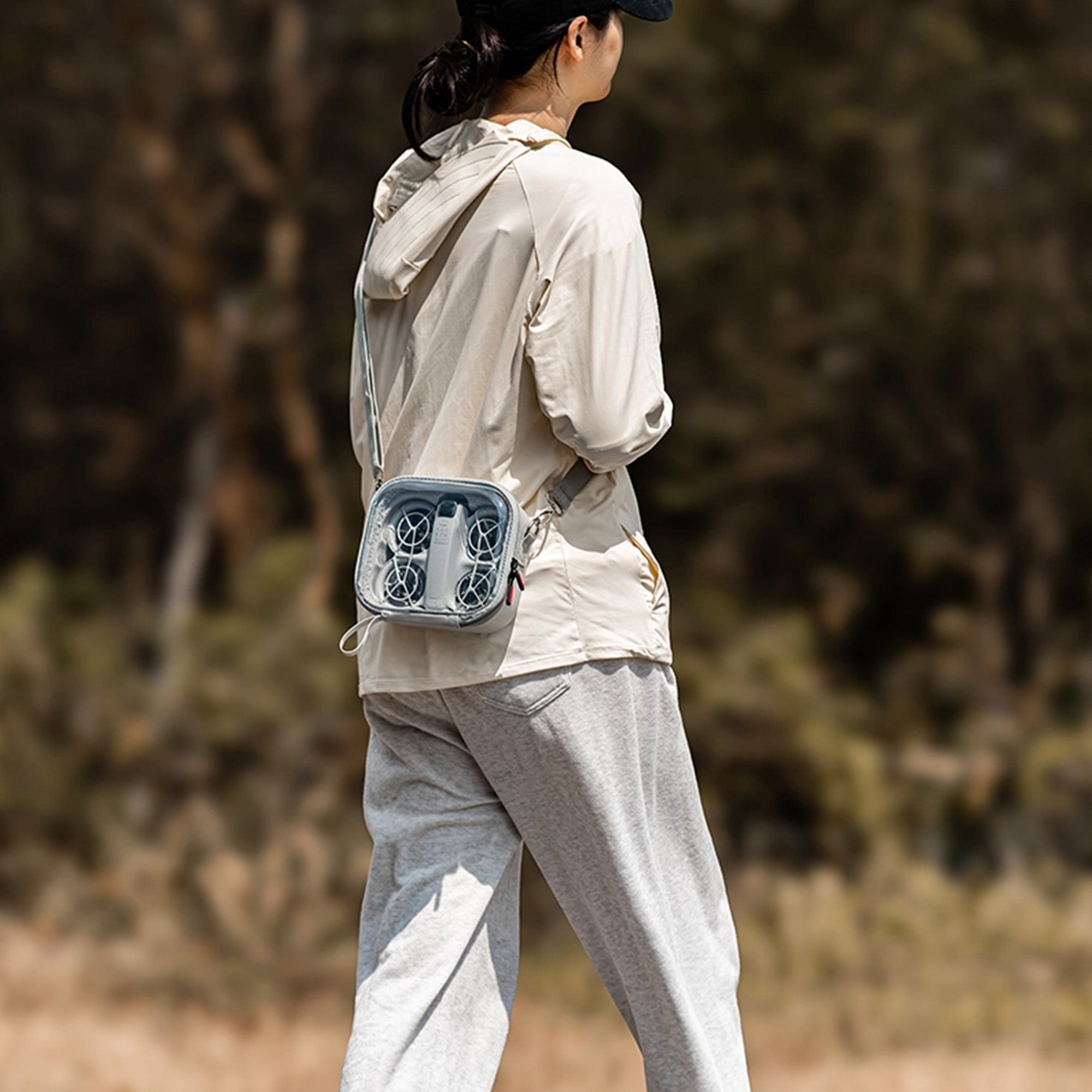 STARTRC Portable Transparent Drone Bag for DJI Neo (Lite Version)