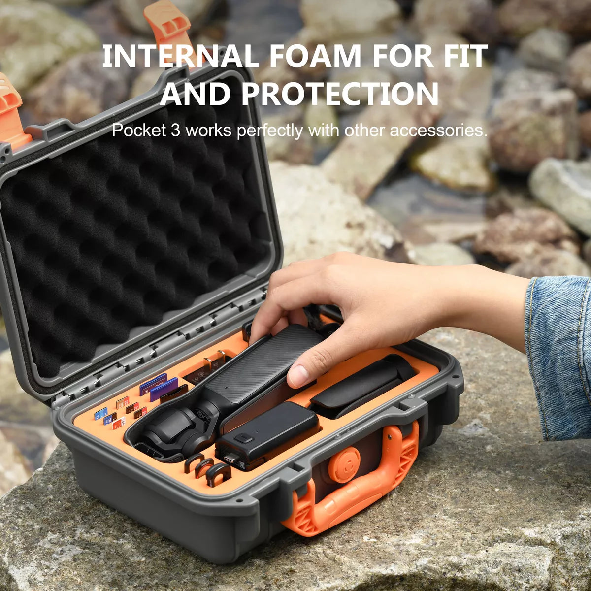 STARTRC Water Proof Hard Carrying Case For DJI Osmo Pocket 3