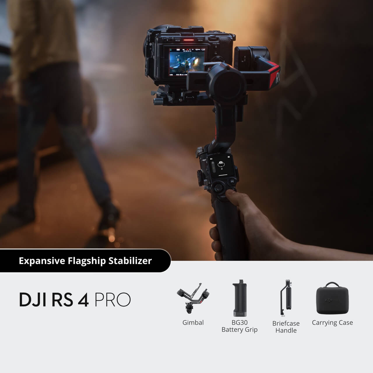 DJI RS 4 Pro Handheld Gimbal Stabiliser