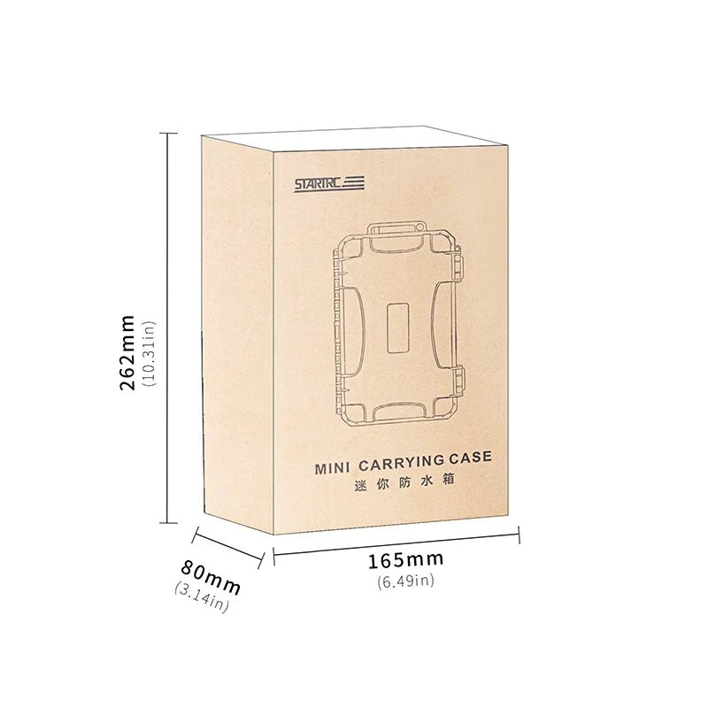 STARTRC Compact Camera Carrying Case for DJI Action 5 Pro/ Action 4/ Action 3