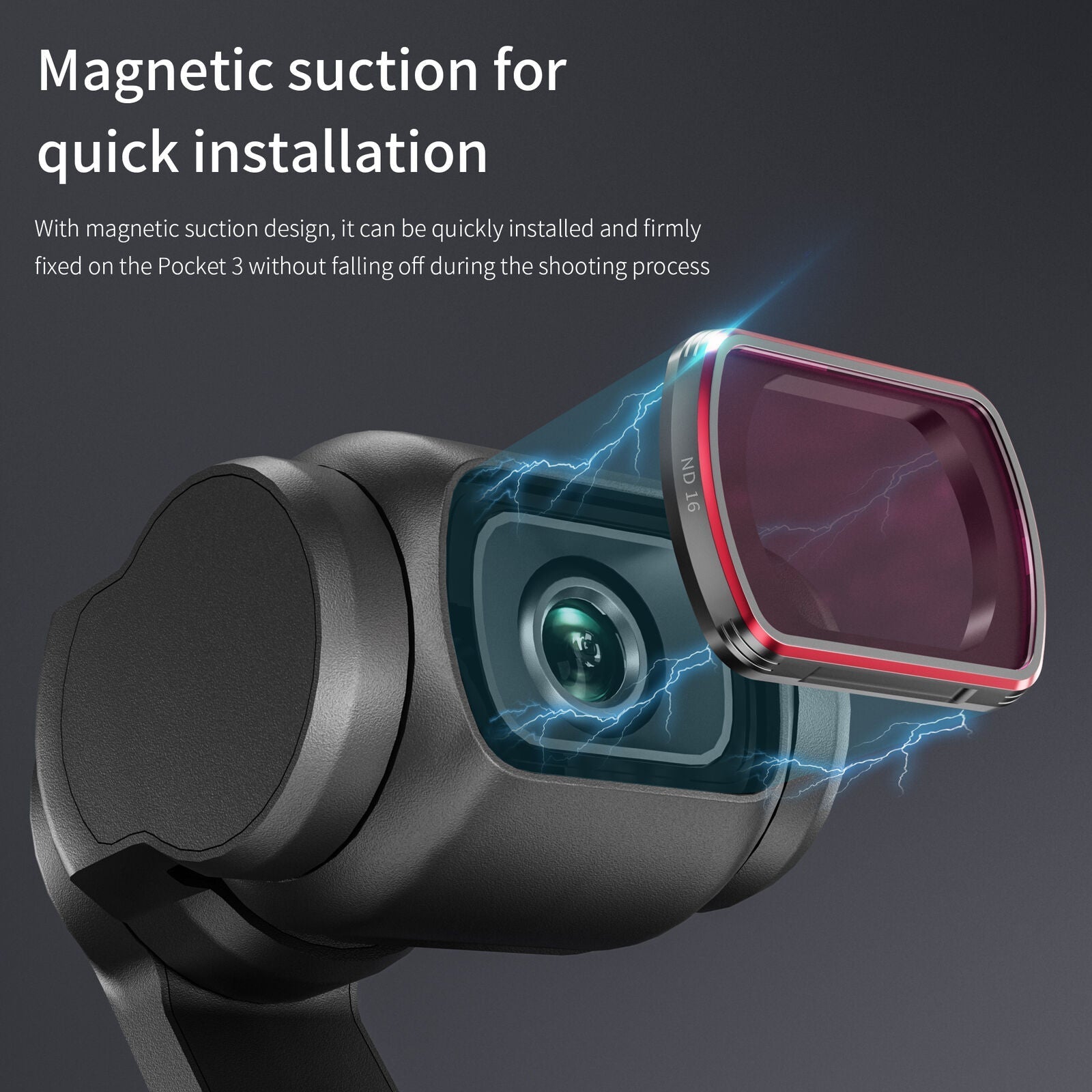 STARTRC DJI Osmo Pocket 3 Magnetic ND Filters Set 6 PCS